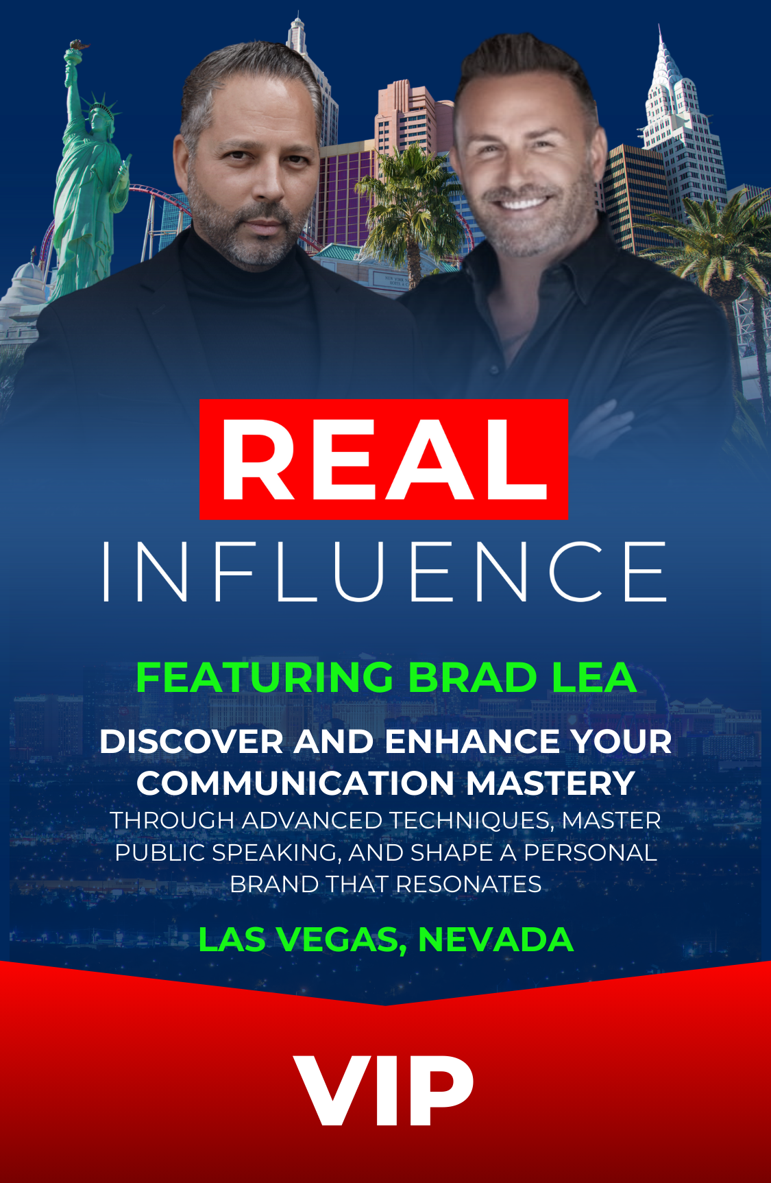 Real Influence – VIP Package