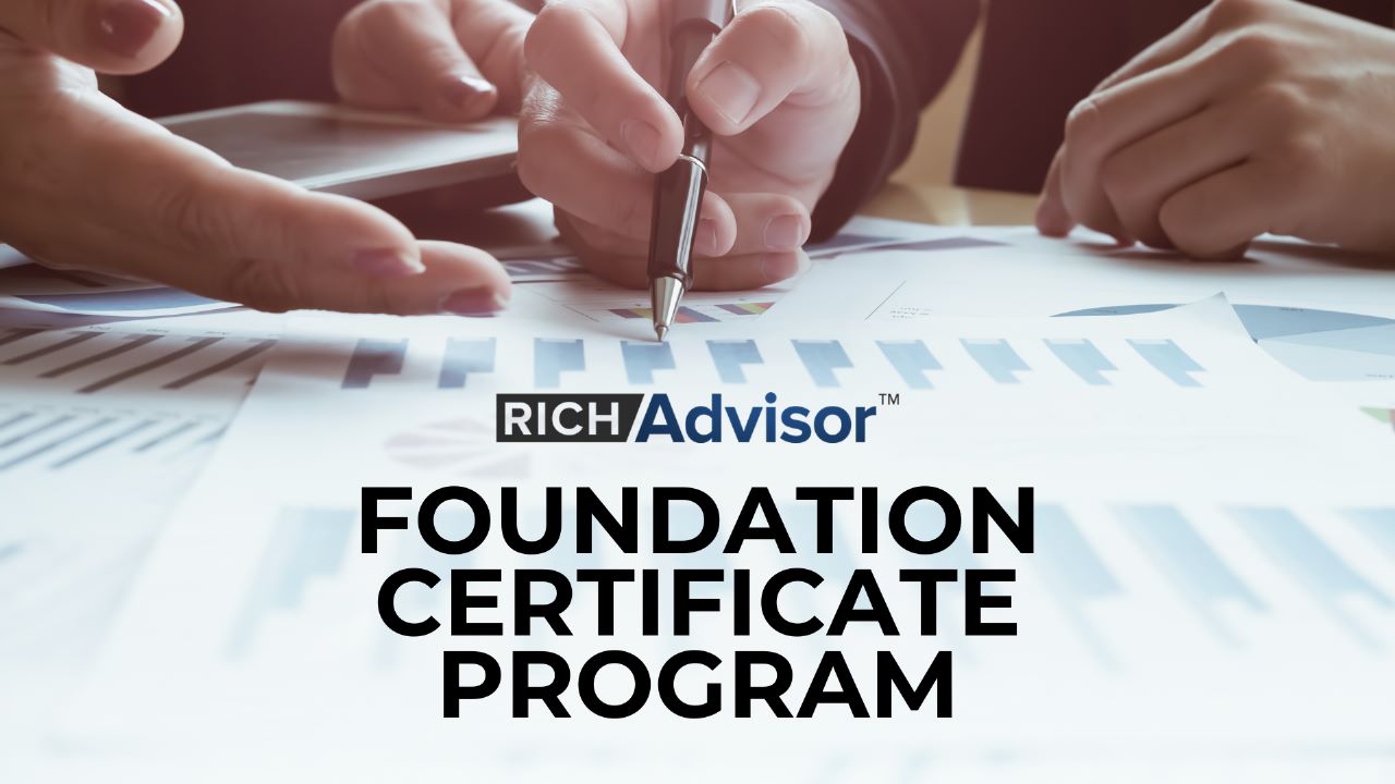 RICH Advisor – Foundation Certificate Programs